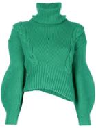 Alejandra Alonso Rojas Chunky Knit Jumper - Green