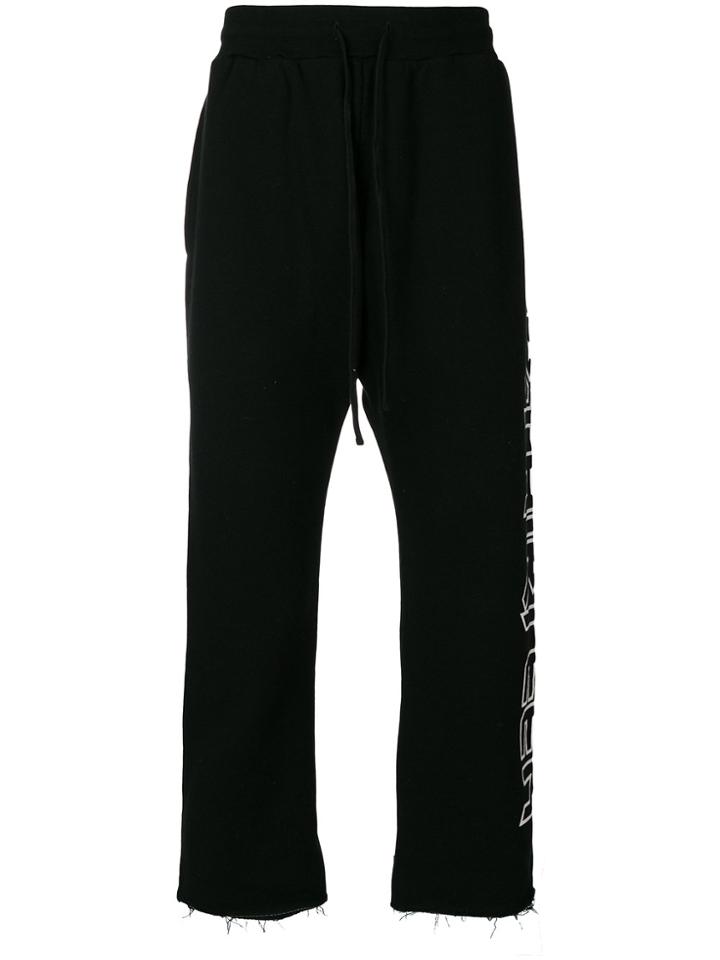 R13 Printed Sweatpants - Black
