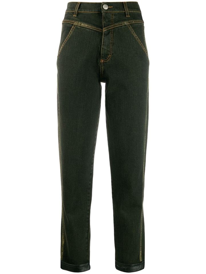 Marco De Vincenzo High-waisted Jeans - Black