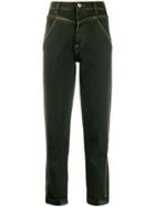 Marco De Vincenzo High-waisted Jeans - Black