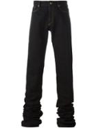 Y / Project Long Leg Jeans, Men's, Size: 46, Black, Cotton