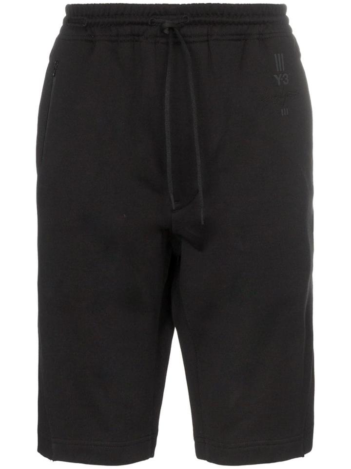 Y-3 New Track Shorts - Black