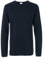 S.n.s. Herning Classic Knitted Sweater - Blue