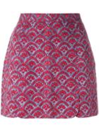 Vivienne Westwood Pre-owned Baroque Flower Printed Skirt - Red