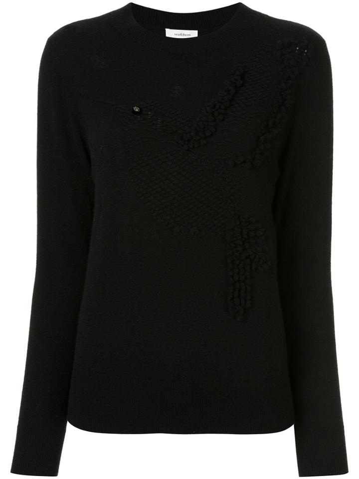 Onefifteen Textured Knit Jumper - Black