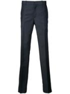 Alexander Mcqueen - Straight-leg Trousers - Men - Mohair/wool - 48, Blue, Mohair/wool