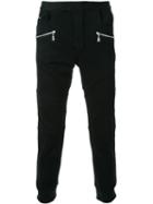 Loveless Biker Track Pants, Men's, Size: 0, Black, Cotton