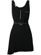 Prada Sleeveless Belted Dress - Black