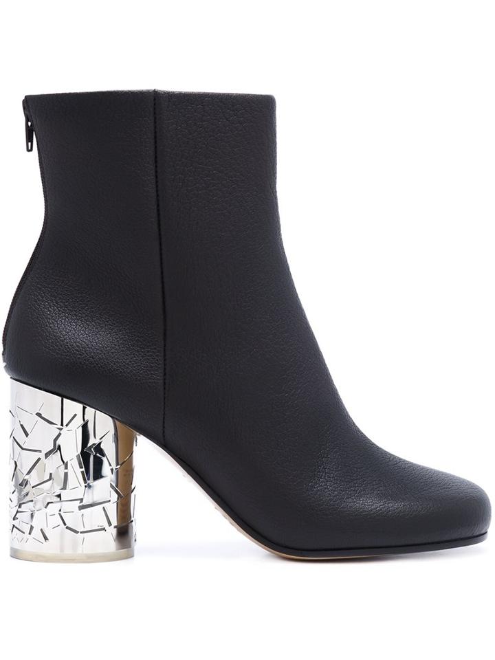 Maison Margiela Shattered Glass Heel Ankle Boots