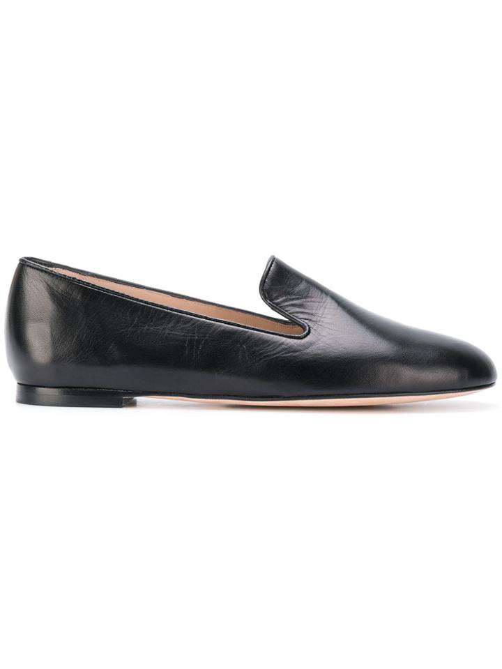 Stuart Weitzman My Guy Slippers - Black