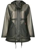 Hunter - Vinyl Smock Transparent Coat - Women - Polyurethane - Xs, Grey, Polyurethane