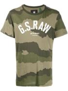G-star Raw Research Camouflage Print T-shirt - Green
