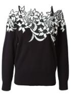 Sacai 'lily' Off-the-shoulder Jumper