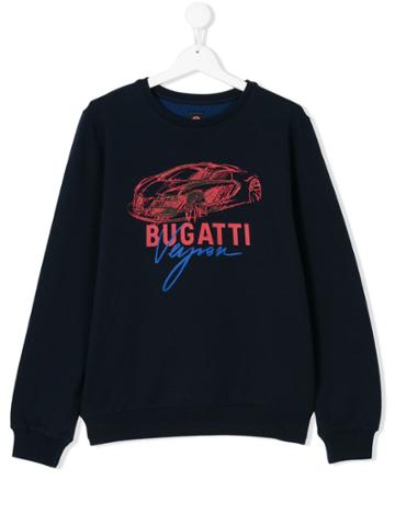 Bugatti Kids Graphic Print Sweatshirt - Blue