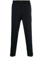 Filippa-k Terry Cropped Slim-fit Trousers - Black