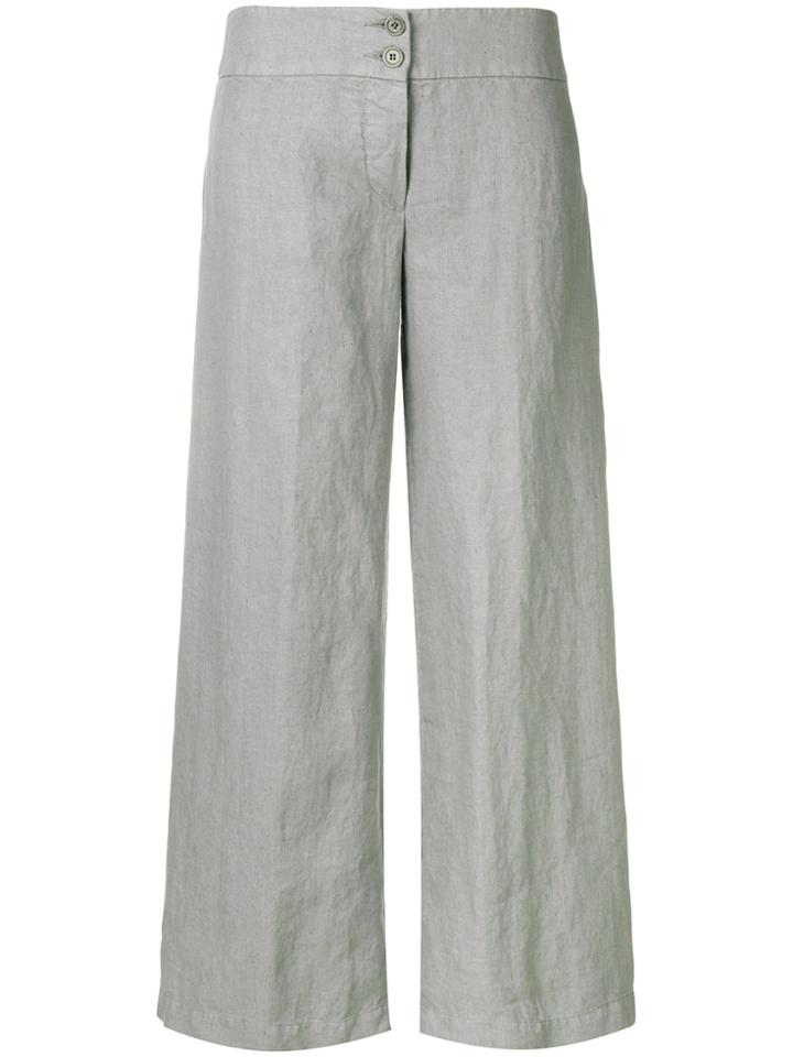 Aspesi Cropped Trousers - Grey