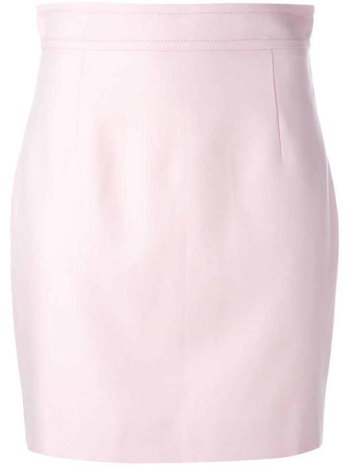 Dsquared2 - Mini Skirt - Women - Silk/cotton/polyester - 44, Women's, Pink/purple, Silk/cotton/polyester