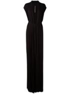 Rick Owens Lilies Sleeveless Long Cardigan - Black