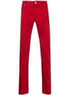 Jacob Cohen Skinny Fit Trousers - Red