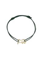 Aliita Cat Cord Bracelet - Green