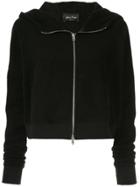 Andrea Ya'aqov Zip Up Hoodie - Black