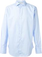 Eleventy Classic Shirt, Men's, Size: 41, Blue, Cotton
