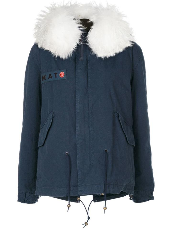 Mr & Mrs Italy Customisable Mini Parka - Blue