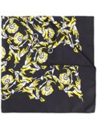 Escada Sport Logo Print Scarf - Black