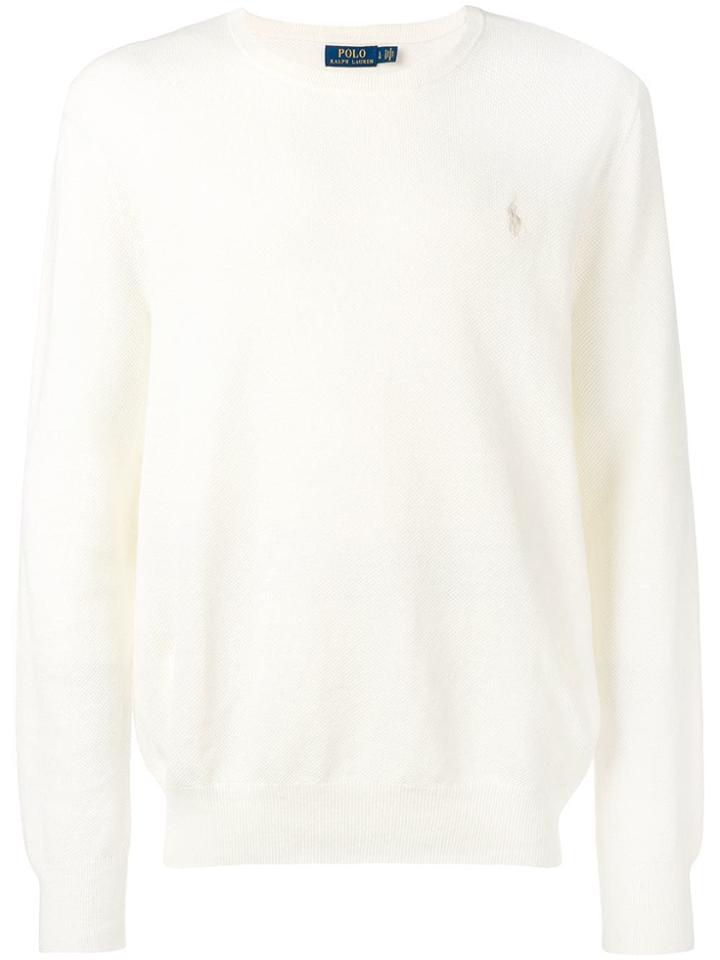 Polo Ralph Lauren Crewneck Jumper - White