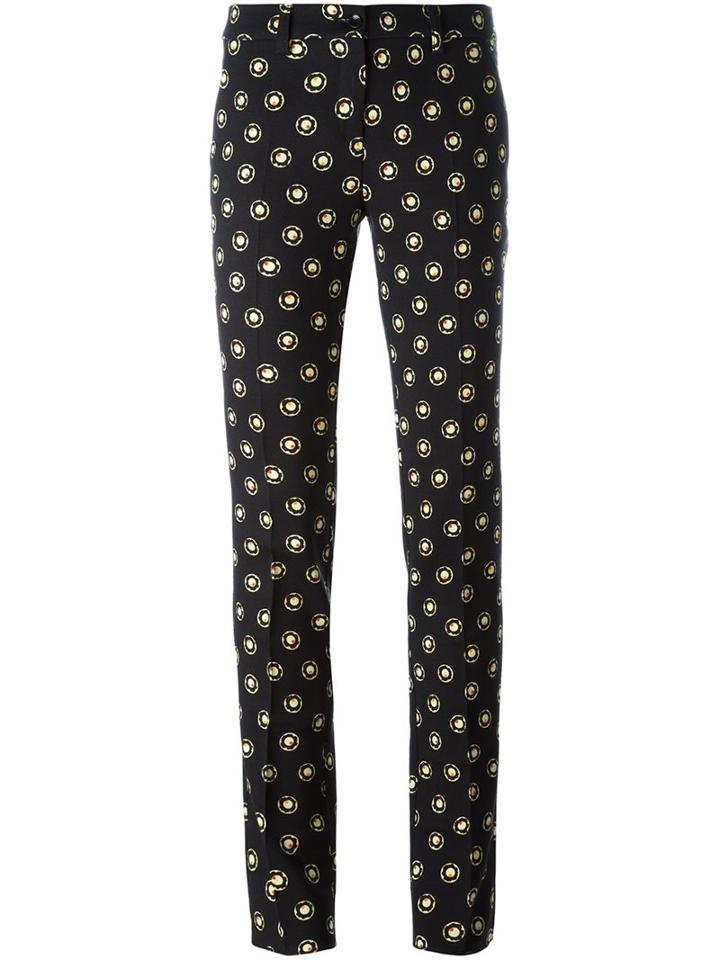 Etro Printed Slim-fit Trousers