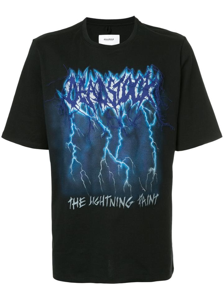 Doublet Graphic Print T-shirt - Multicolour