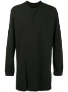 The Viridi-anne Long Sleeve T-shirt, Men's, Size: 3, Black, Cotton