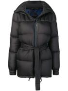 Mr & Mrs Italy Zipped Padded Jacket - Black