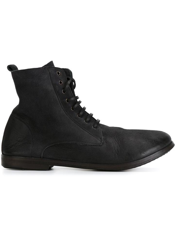 Marsèll Lace-up Boots, Women's, Size: 36, Black, Calf Leather/leather