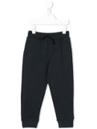 Dolce & Gabbana Kids - Trousers - Kids - Cotton/calf Leather/zamac - 4 Yrs, Blue