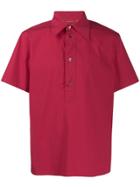 Prada Pre-owned 1990's Bowling Shirt - Red