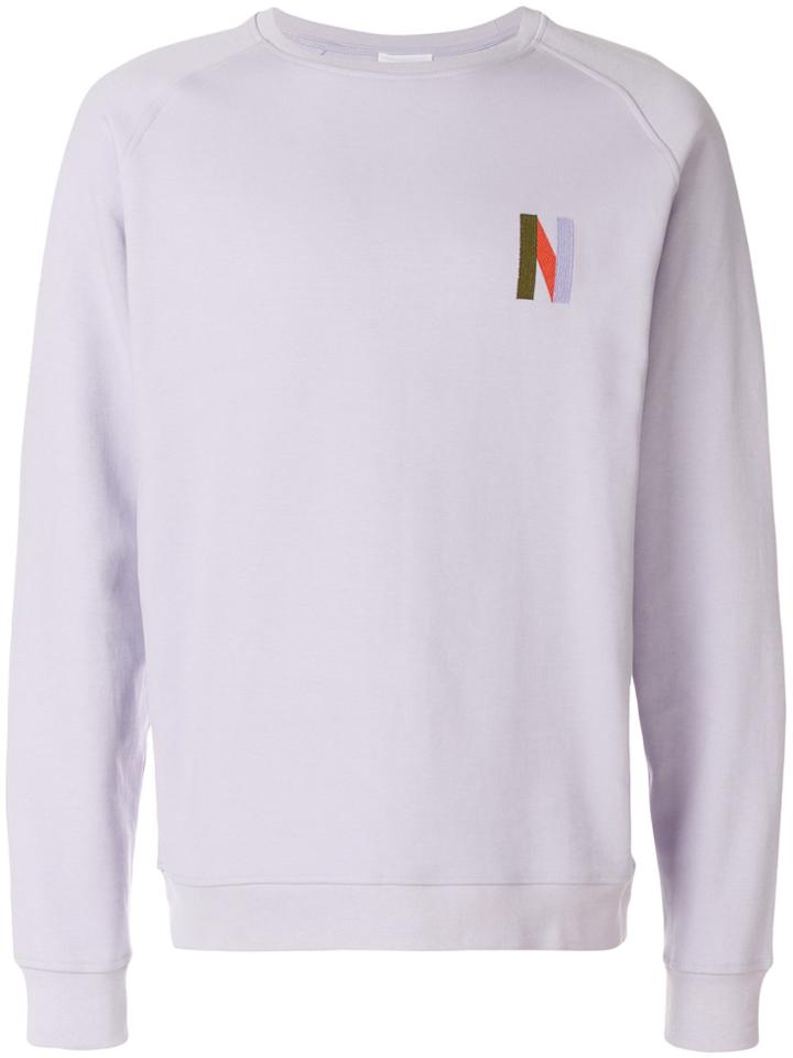 Norse Projects Boiler Sweatshirt - Pink & Purple