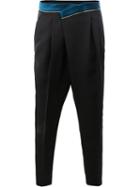 Haider Ackermann Tapered Trousers, Men's, Size: 48, Black, Silk/cotton/rayon/virgin Wool