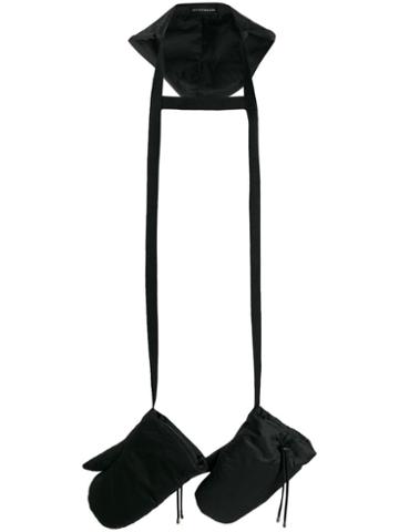 David Catalan Pending Detail Gloves - Black