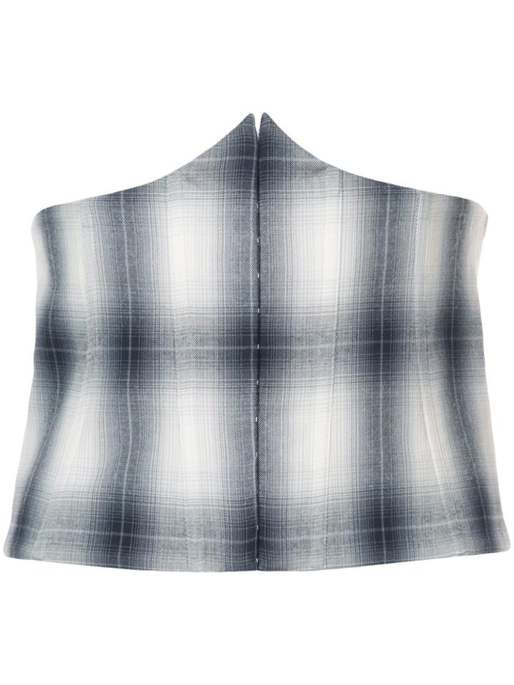 Jonathan Simkhai Plaid Jumpsuit - Grey