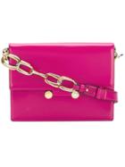 Marni Chunky Chain Shoulder Bag - Pink & Purple