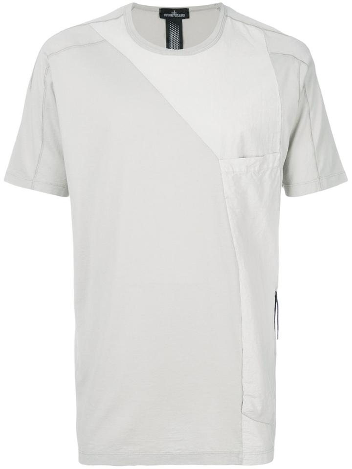 Stone Island Shadow Project Teleport Pocket T-shirt - Grey
