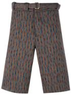 Missoni Woven Bermuda Shorts, Men's, Size: 48, Cotton/wool/polyester