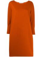 Harris Wharf London Oversized Sweater Dress - Orange
