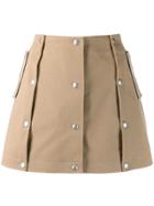 Courrèges Button Skirt - Neutrals