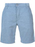 7 For All Mankind - Classic Bermuda Shorts - Men - Cotton/spandex/elastane - 34, Blue, Cotton/spandex/elastane