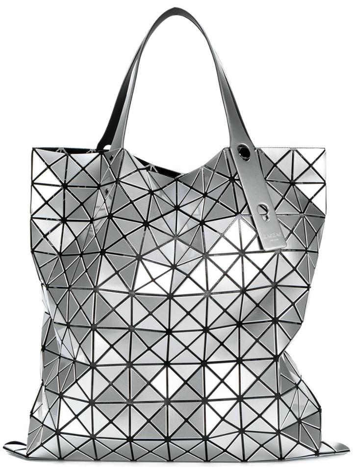 Bao Bao Issey Miyake Geometric Style Shoulder Bag - Grey