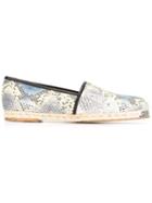 Giuseppe Zanotti Design Snakeskin Print Espadrilles
