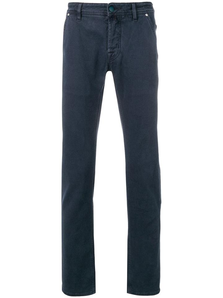 Jacob Cohen Low Rise Slim-fit Jeans - Blue