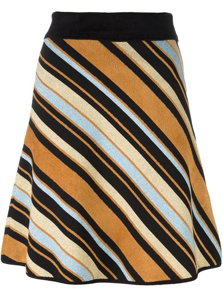 Fausto Puglisi Striped Skirt